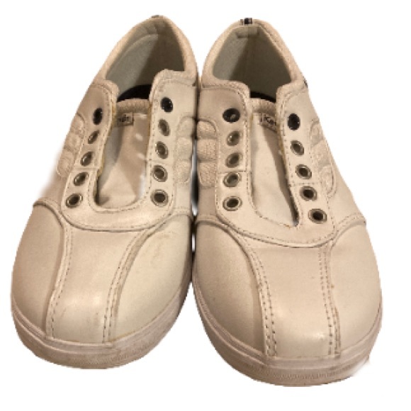 Keds Shoes Keds Womens Prestige Ortholite White Leather Sneakers